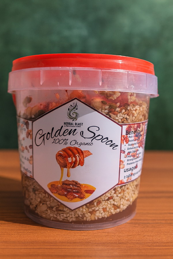 GOLDEN SPOON  100% ORGANIC ENERGY BOOSTER